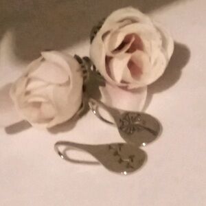 Cute Silver Color Dandelion Dangle Earrings